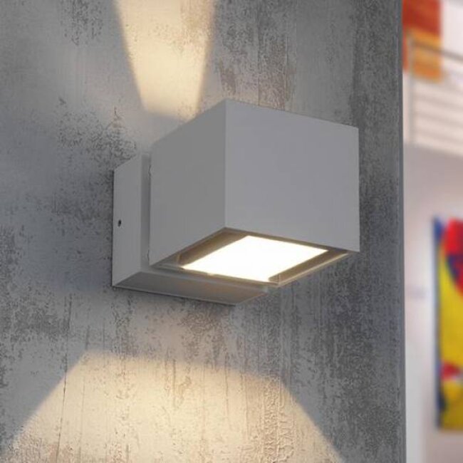 modern LED wall fixture IP54 BFELD Alu