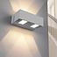 Artdelight modern LED wandarmatuur IP54 BFELDII Alu