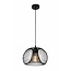 Lucide VINTI - Pendant lamp - Ø 30 cm - 1xE27 - Black - 02400/30/30