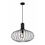 Lucide MANUELA - Lampe à suspension - Ø 50 cm - 1xE27 - Noir - 78374/50/30