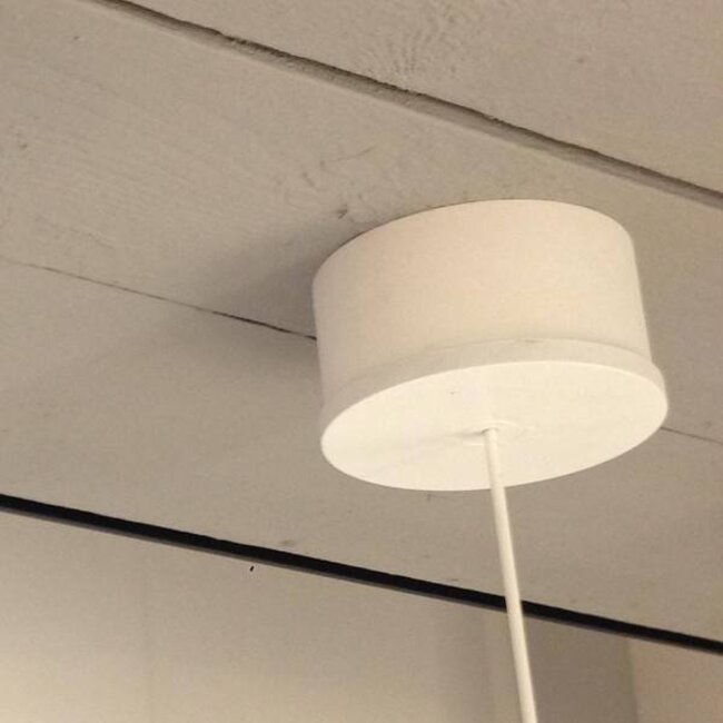 Enkele montageplaat rond