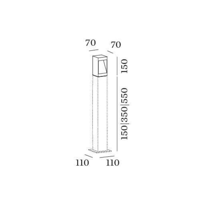 LED Tuinlantaarn Linus 3.0