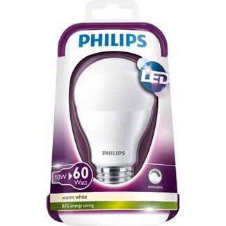 Philips LED MAT E27 10W dimbaar