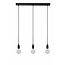 FIX MULTIPLE - Hanging lamp - 3xE27 - Black - 08408/03/30