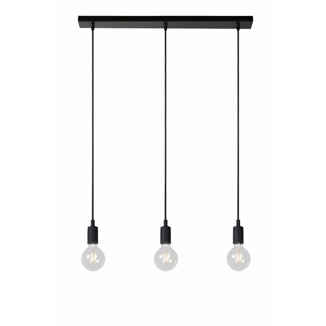 FIX MULTIPLE - Hanging lamp - 3xE27 - Black - 08408/03/30