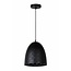 GALLA - Lampe à suspension - Ø 25 cm - 1xE27 - Noir - 43408/24/30