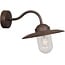 Applique LED Luxembourg en ALU rouille IP54