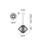 Lampe suspendue Wiro Diamond 1.0