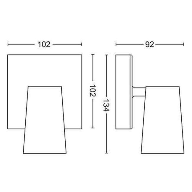 Spot de plafond MYL Paisley 5057131PN