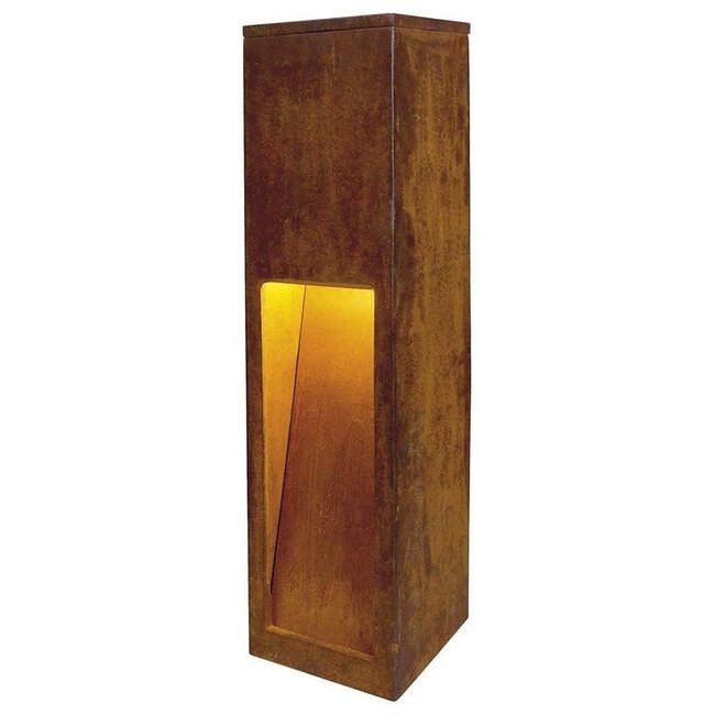 Poteau de jardin LED RUSTY SLOT 50/80