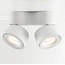 Absinthe LED Design double ceiling spotlight Nimis 2700°K