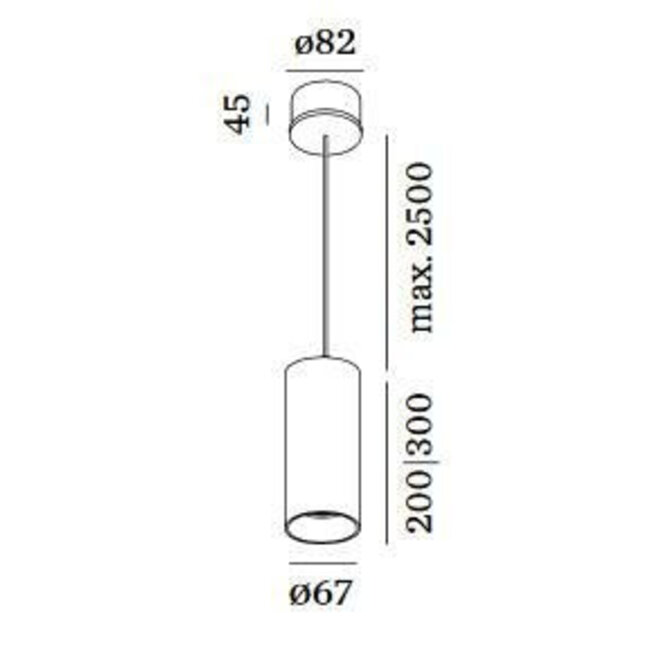 Ray 2.0 PAR16 pendant lamp