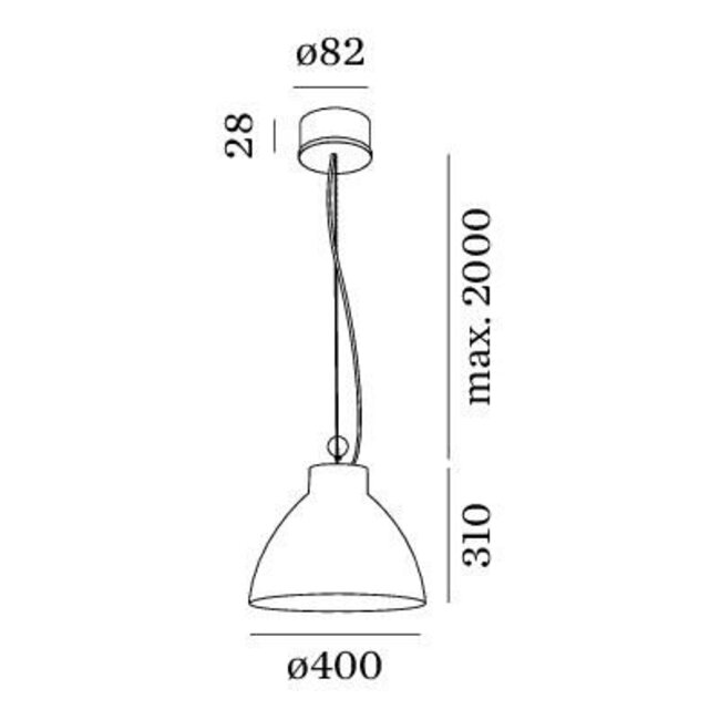 Bishop 4.0 hanging lamp
