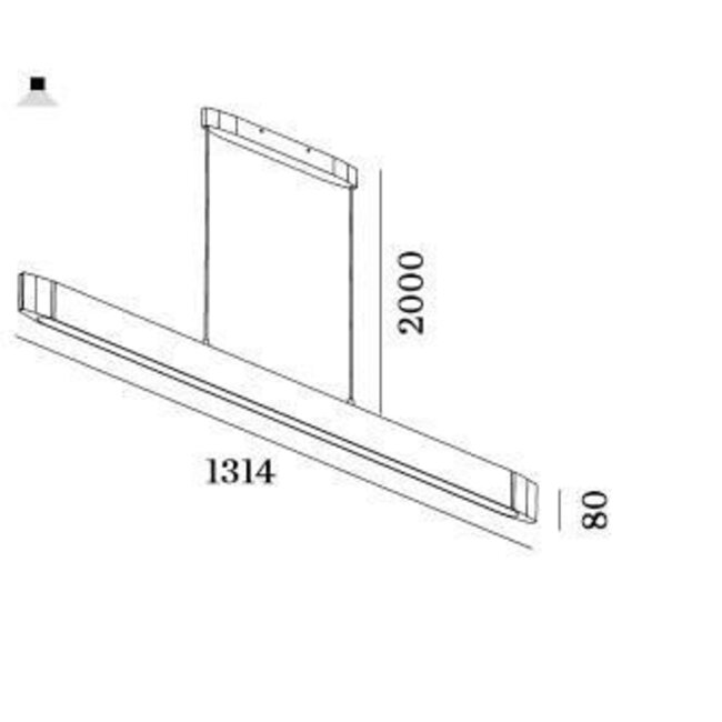 Lampe à suspension à LED ELLO 1.0