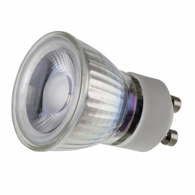 Mini 1,8W LED spotlight - Ø35mm, keramisk, 230V, mini GU10 