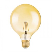 Vintage Style 1906 G120 E27 LED filament lamp