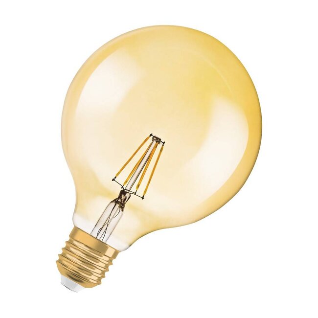 Lampe à filament LED style vintage 1906 G120 E27 7 W DIM