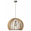 BOUNDE - Hanging lamp - Ø 50 cm - 1xE27 - Wood - 34424/50/76
