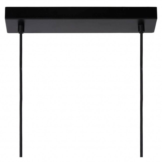 BASKETT - Lampe à suspension - 4xE27 - Noir - 45459/04/30