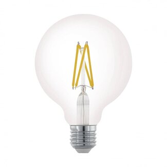 EGLO E27 Retro Filament LED Bulb G95 6W 11703 DIM