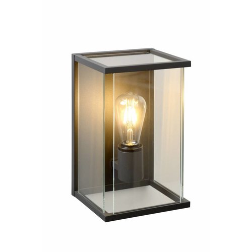 Lucide CLAIRE - Wandlamp Buiten - 1xE27 - IP54 - Antraciet - 27883/01/30 Lucide CLAIRE - Wandlamp Buiten - 1xE27 - IP54 - Antraciet - 27883/01/30
