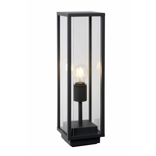 Lucide CLAIRE - Sokkellamp Buiten - 1xE27 - IP54 - Antraciet - 27883/50/30 Lucide CLAIRE - Sokkellamp Buiten - 1xE27 - IP54 - Antraciet - 27883/50/30