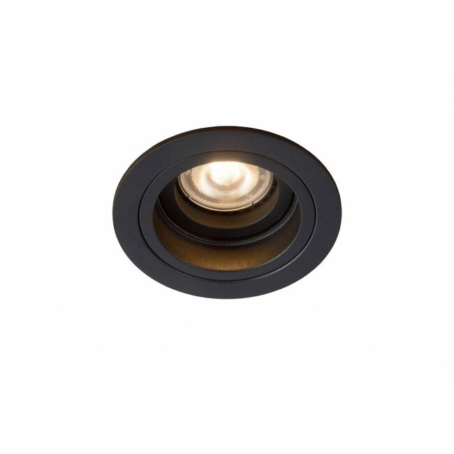 EMBED - Recessed spotlight - Ø 9.1 cm - 1xGU10 - Black - 22958/01/30