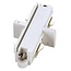 Enkelfasig railsysteem langsconnector