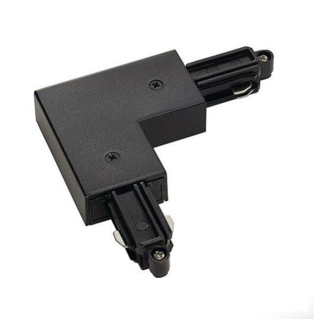 Raccordement d'angle de voie HT 1 circuit avec alimentation (terre à l'intérieur)