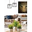 ARTHUR - Hanging lamp - 1xE27 - Black - 08424/01/30