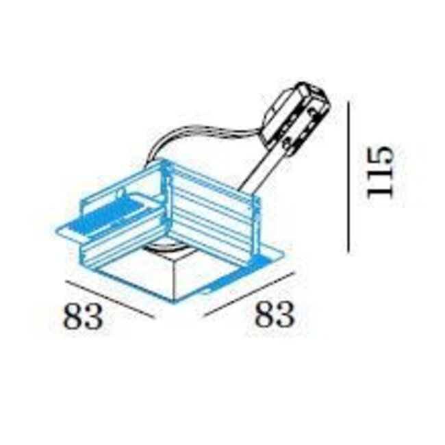 Recessed spot Strange 1.0 PAR16