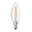 Ampoule LED à filament Classic E14 4 W blanc chaud, lot de 2
