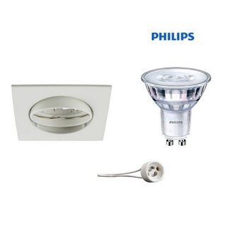 Philips Recessed spot WHITE with GU10 LED 5Watt orientable