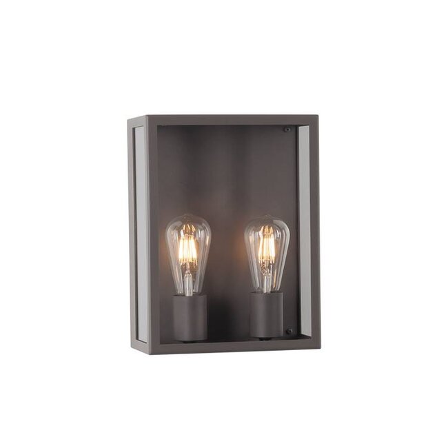 Polo surface-mounted wall lamp Black W737