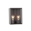 PSM Lighting Applique murale polie Black W737