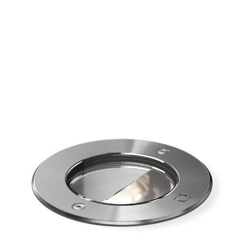 Wever & Ducré Spot de sol à LED Map Asym 1.2 INOX Wever & Ducré Spot de sol à LED Map Asym 1.2 INOX