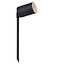 ARNE-LED - Spot de jardin Extérieur - Ø 6,3 cm - LED - GU10 - 1x5W 2700K - IP44 - Noir - 14868/05/30