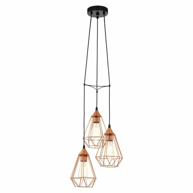 Hanging lamp TARBES copper 94196