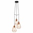 EGLO Hanging lamp TARBES copper 94196