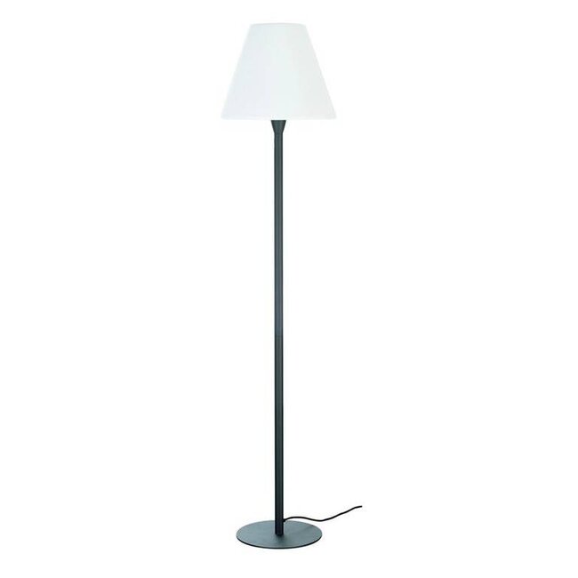 Lampadaire d'extérieur Adegan 228965 anthracite/blanc