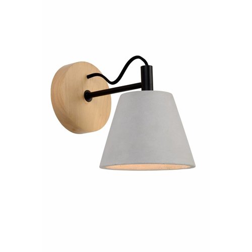 Lucide POSSIO - Wandlamp - 1xE14 - Taupe - 03213/01/41 Lucide POSSIO - Wandlamp - 1xE14 - Taupe - 03213/01/41