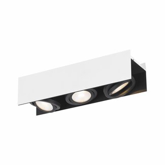 EGLO Spot de plafond LED Vidago 3 lumières 39317