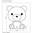 DODO Bear - Lampe de table Chambre d'enfants - LED Dim. - 3 StepDim - 71590/03/31