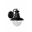 FIGO - Wandlamp Buiten - Ø 21,3 cm - 1xE27 - IP44 - Zwart - 11811/01/30