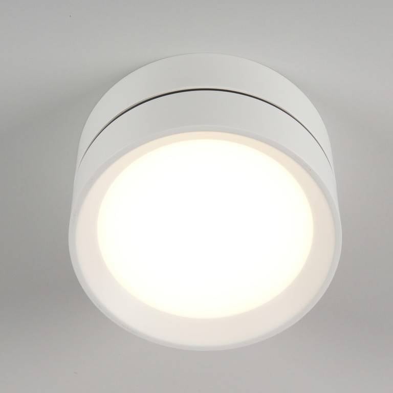 Spot plafond extérieur LED Luna L Blanc IP54 Spot plafond extérieur LED  Luna M Blanc IP54 - perfectlights.be