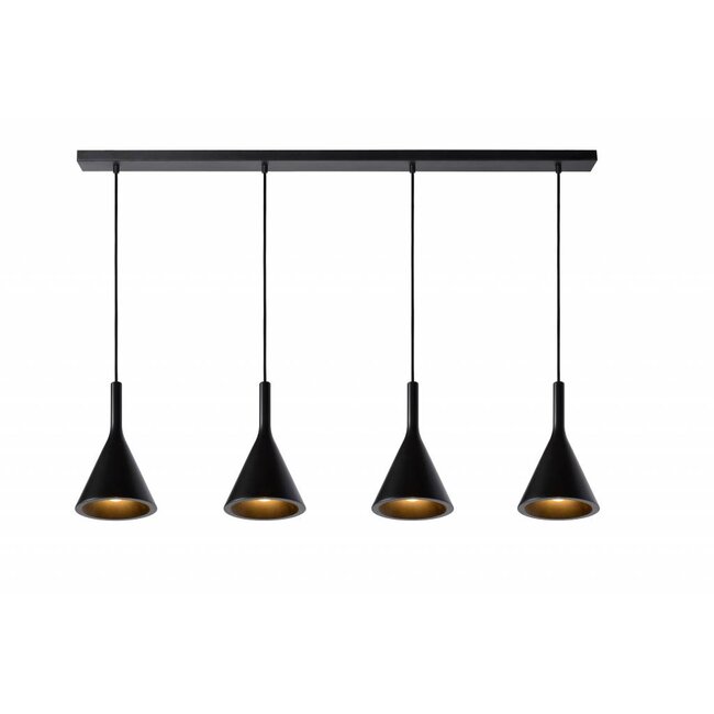 GIPSY - Hanging lamp - 4xE27 - Black - 35410/04/30