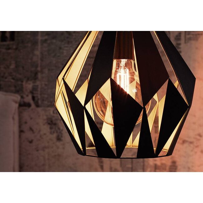 Suspension Carlton Noir 49254