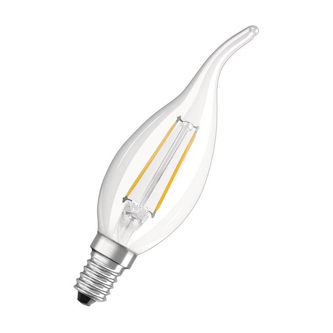 Ampoule LED à filament Classic E14 2W blanc chaud