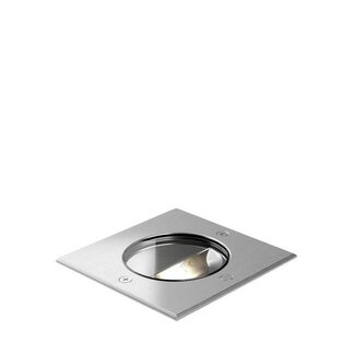 Wever & Ducré LED ground spot CHART ASYM 1.2 INOX