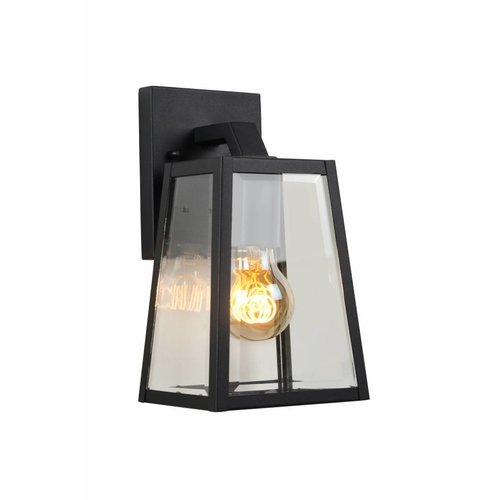 Lucide MATSLOT - Wandlamp Buiten - 1xE27 - IP23 - Zwart - 29828/01/30 Lucide MATSLOT - Wandlamp Buiten - 1xE27 - IP23 - Zwart - 29828/01/30